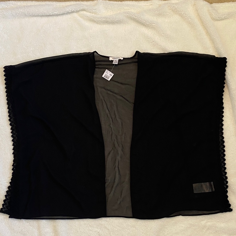 Motherhood Maternity Sheer Kimono Style Coverup OS - NWT